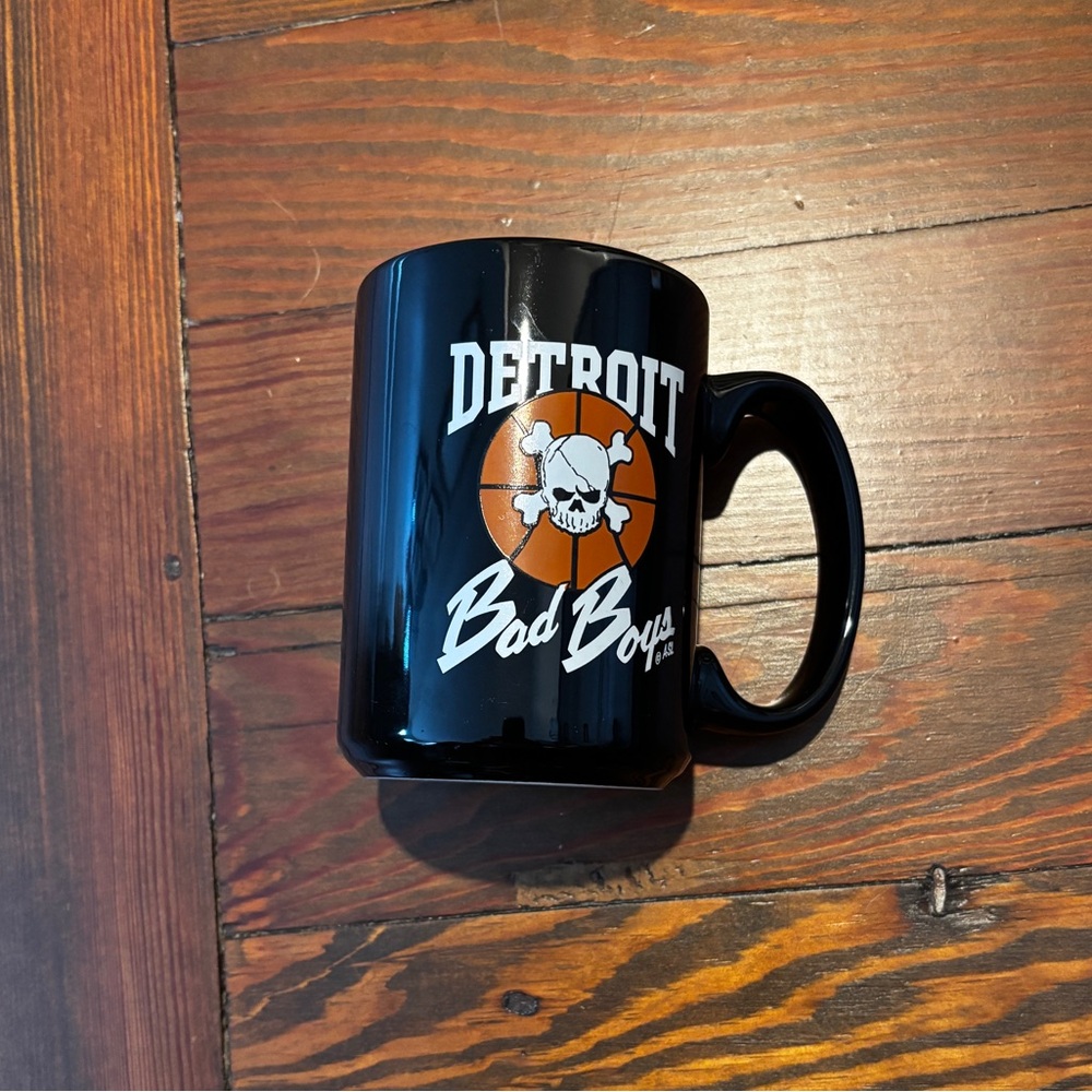 Detroit Bad Boys Black Coffee Mug